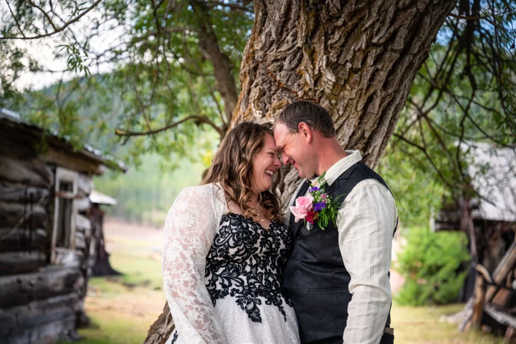 Bride and Groom portrait